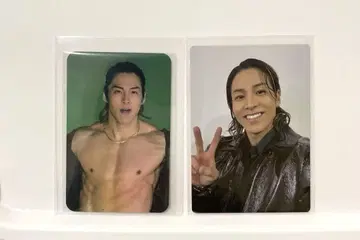 RIKU B상 라이브판 포토 카드 2장 묶음