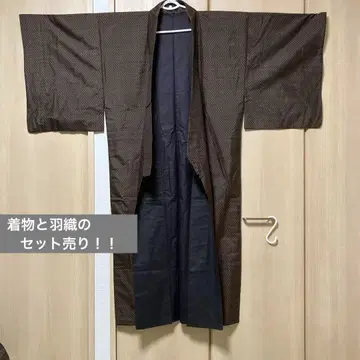 기모노 겉옷 겉옷 끈 세트 남자 옷