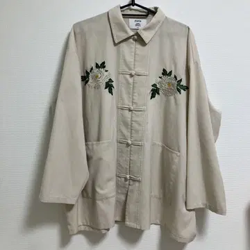 쥬에티 쥬에티 차이나 셔츠 차이나 원피스 자수 서브컬쳐