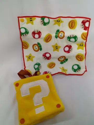 USJ 마리오 블록 파우치 타월 스냅 타월