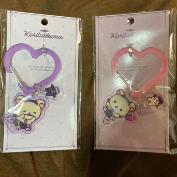 코리락쿠마의 악마 기분 키링