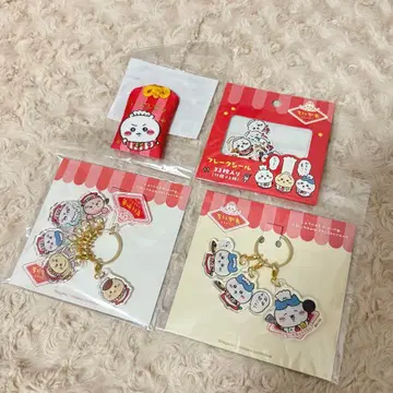 치이카와(먼작귀) 레스토랑 아크릴 참 씰 부적 세트