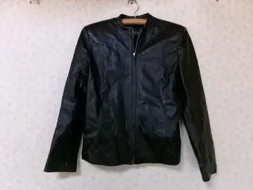 94435 APPENA 가죽 자켓 양가죽 블랙 2