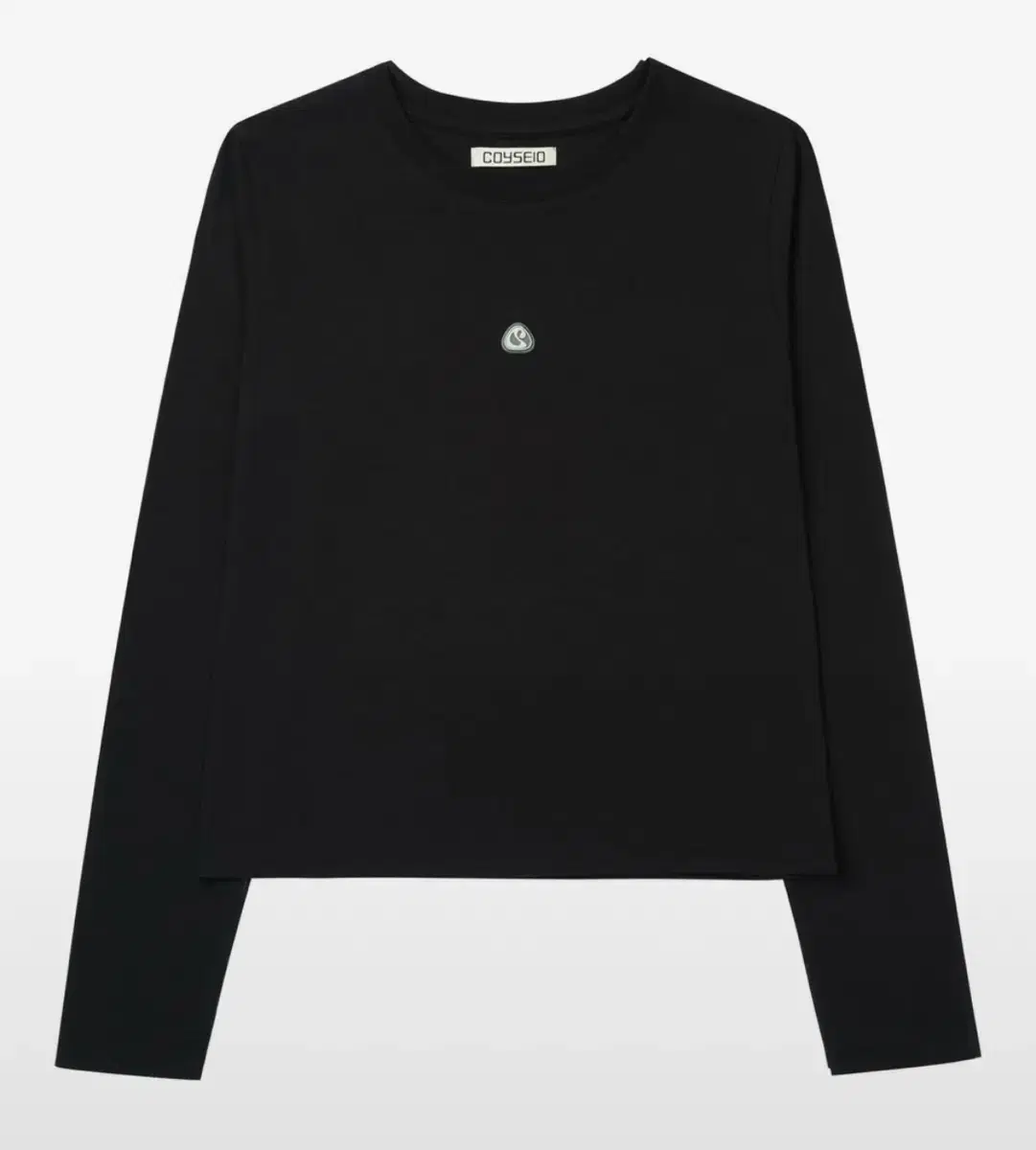 Urgent sale) Coyseio SYMBOL LOGO LONGSLEEVES BLACK