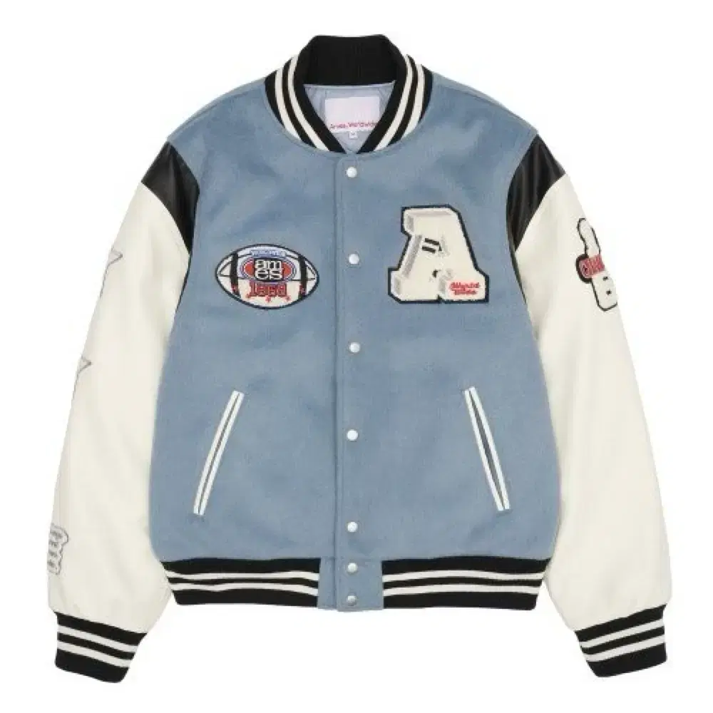 ★AMES-WORLDWIDE★送料込★韓国★人気 FOOTBALL VARSITY JACKET ☆AMES-WORLDWIDE☆送料込☆韓国☆人気 FOOTBALL VARSITY JACKET