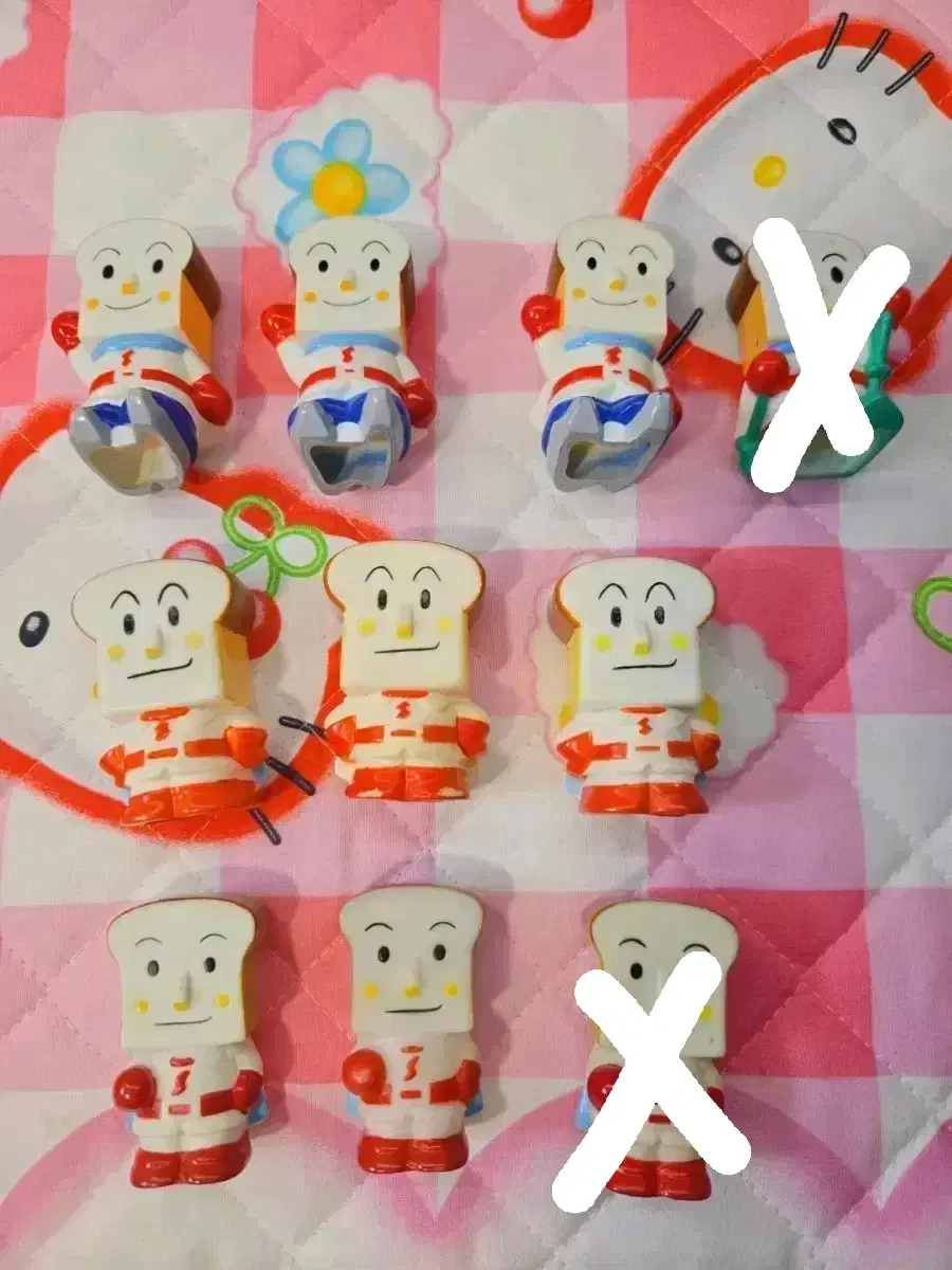 호빵맨 식빵맨 손가락 피규어