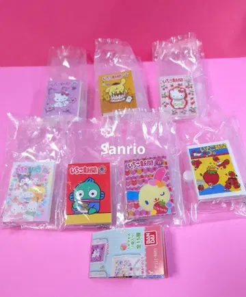 딸기 신문 콩 가챠 노트 가챠 산리오 캐릭터즈 산리오