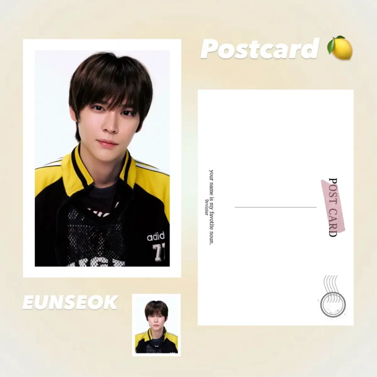 라이즈 은석 set 엽서 증사