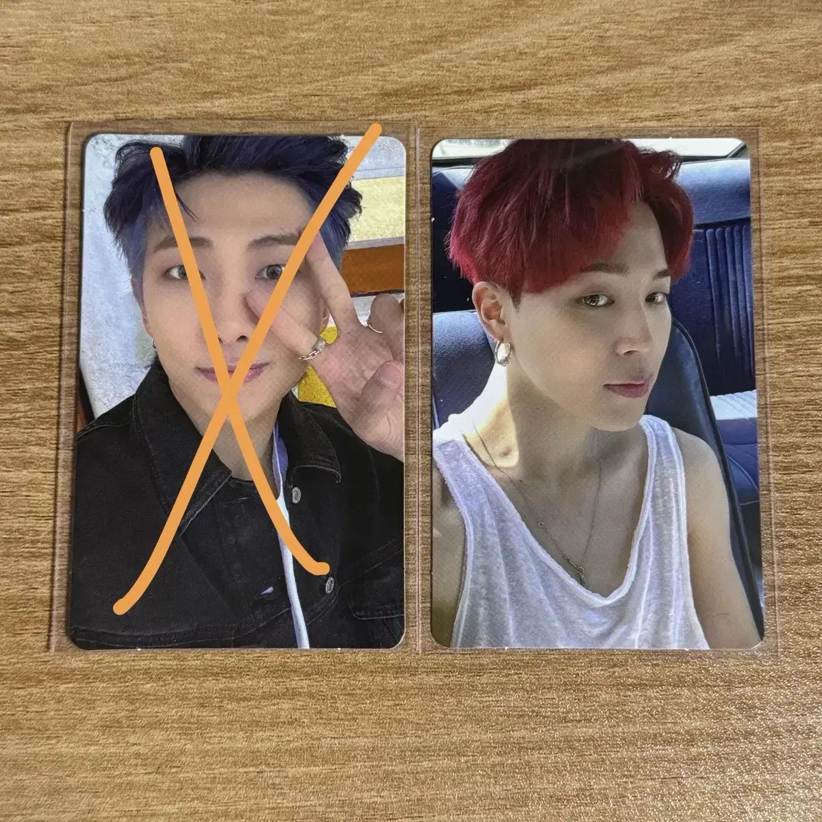 방탄 BTS 남준 알엠 RM 지민 버터 위버스 특전 포카