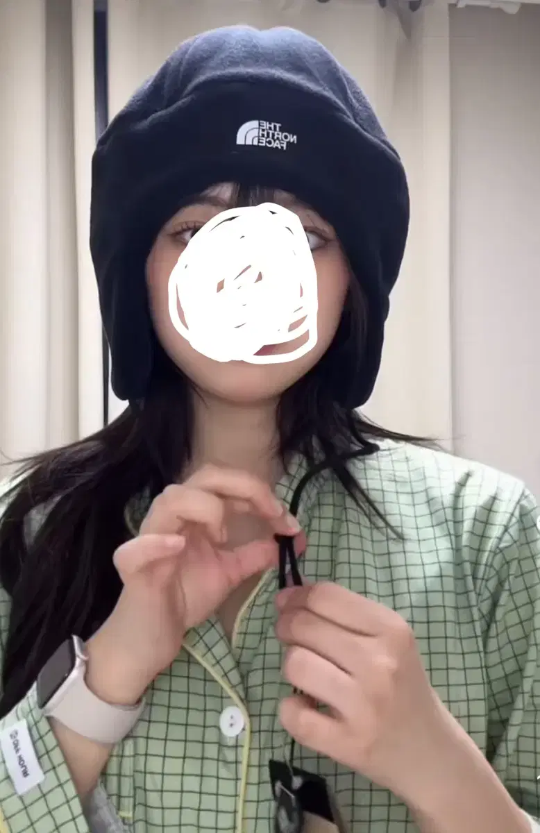 노스페이스 이어머프 비니
