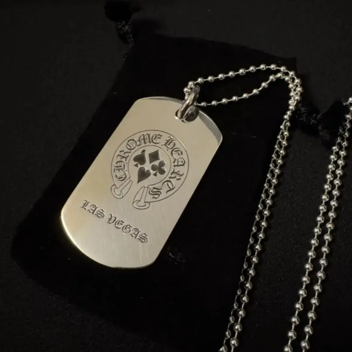 CHROME HEARTS | 크롬하츠 Chrome Hearts Dogtag LasVegas on