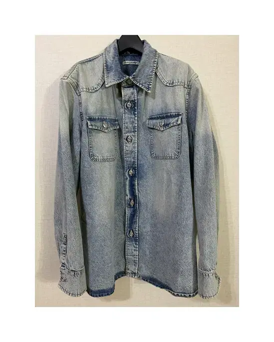 Ourregal / Washed Denim Shirt Jacket / 46