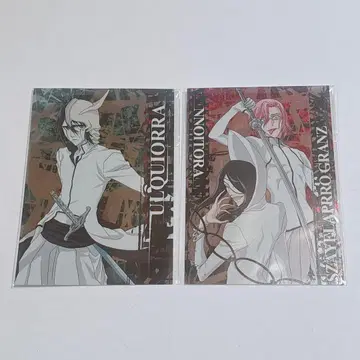 BLEACH 메탈 엽서 우루키오라 시퍼 자엘 아폴로 & 노이트라