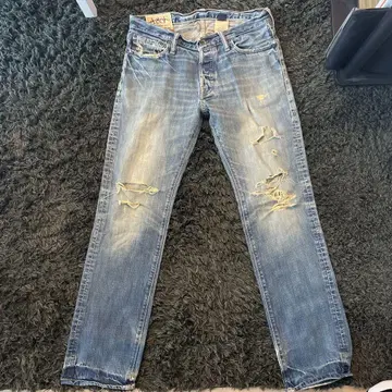 A&F 아바클로 데미지 데님 빈티지