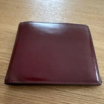 츠치야 가방 코도반 접이식 지갑 버건디