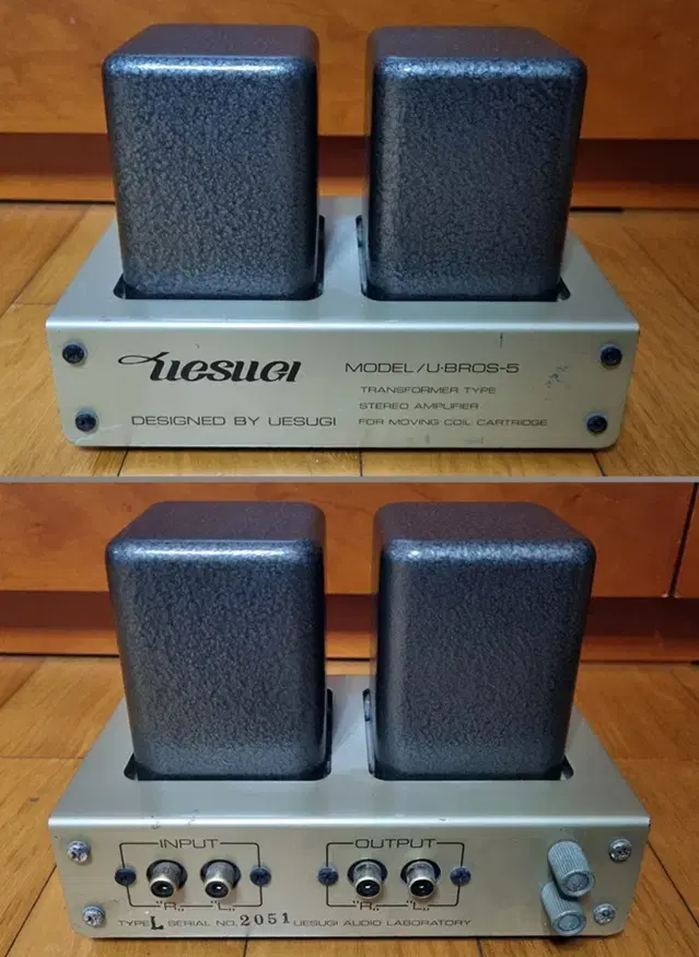 Uesugi U.BROS-5 MC / SHURE M65 Vacuum Tube MM Phono Amplifier