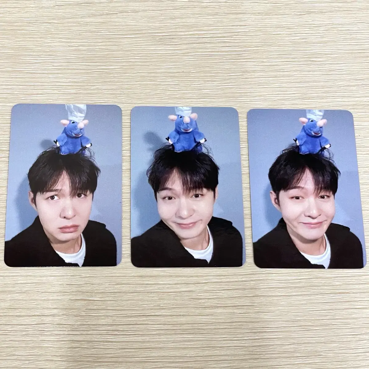 Btob lee changsub 1991 everline unreleased photocard 3 sheets bulk ratatouille
