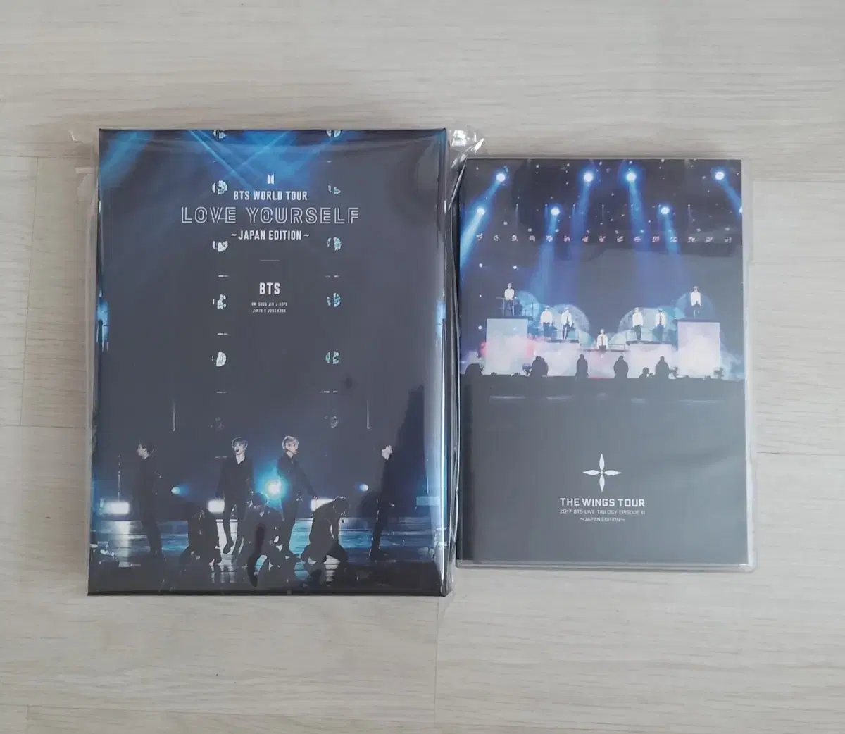 방탄소년단 일본 윙즈콘 & 럽셀콘 블루레이 일괄