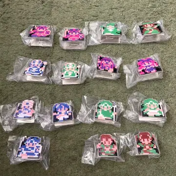 미개봉 드래곤 퀘스트 직업 도트 클립 풀 컴프