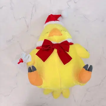 FFXIV 뚱뚱한 초코보 산타 봉제 인형