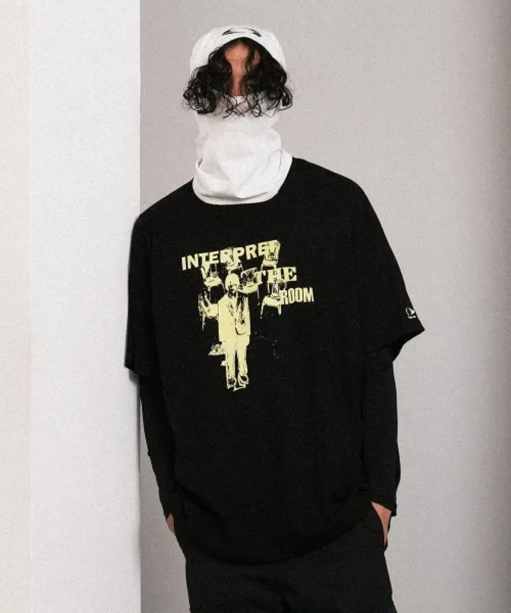 그레일즈 PRIVATE EYE T-SHIRTS [BLACK] 3 size