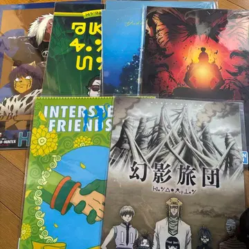 헌터X헌터 제일복권 키메라 앤트 클리어 포스터 6종류, 7장