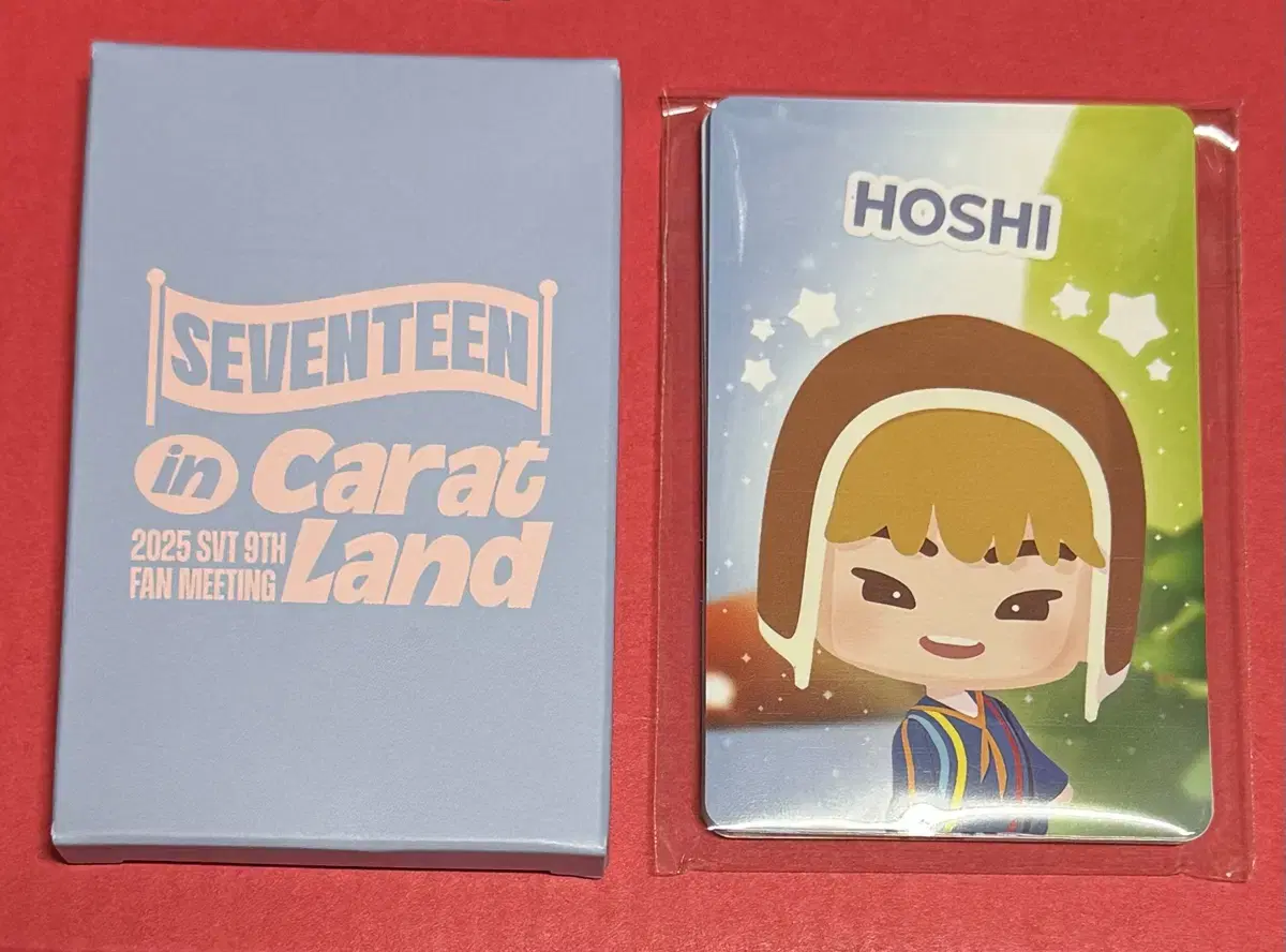 2025 세븐틴 캐럿랜드 캐럿존 포카 12종 + 퍼즐틴 (미개봉