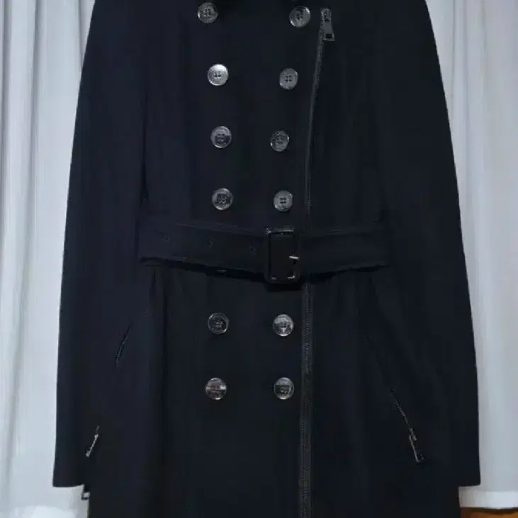 Burberry Prorsum Coat Black ~Skinny 55 Get a good deal \Price drop