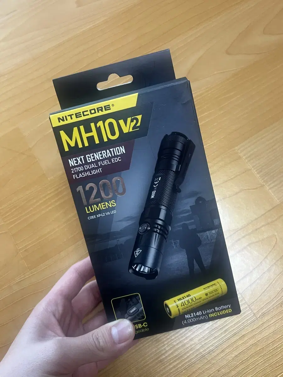 나이트코어 MH10V2 손전등 새싱품