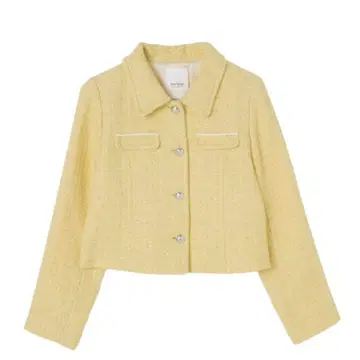 쉬머 트위드 재킷 herlipto