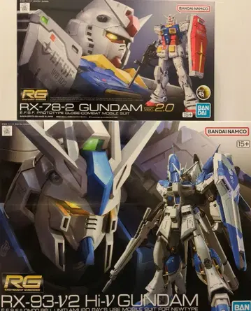 RG 건담 ver2.0과 RG 하이뉴 건담