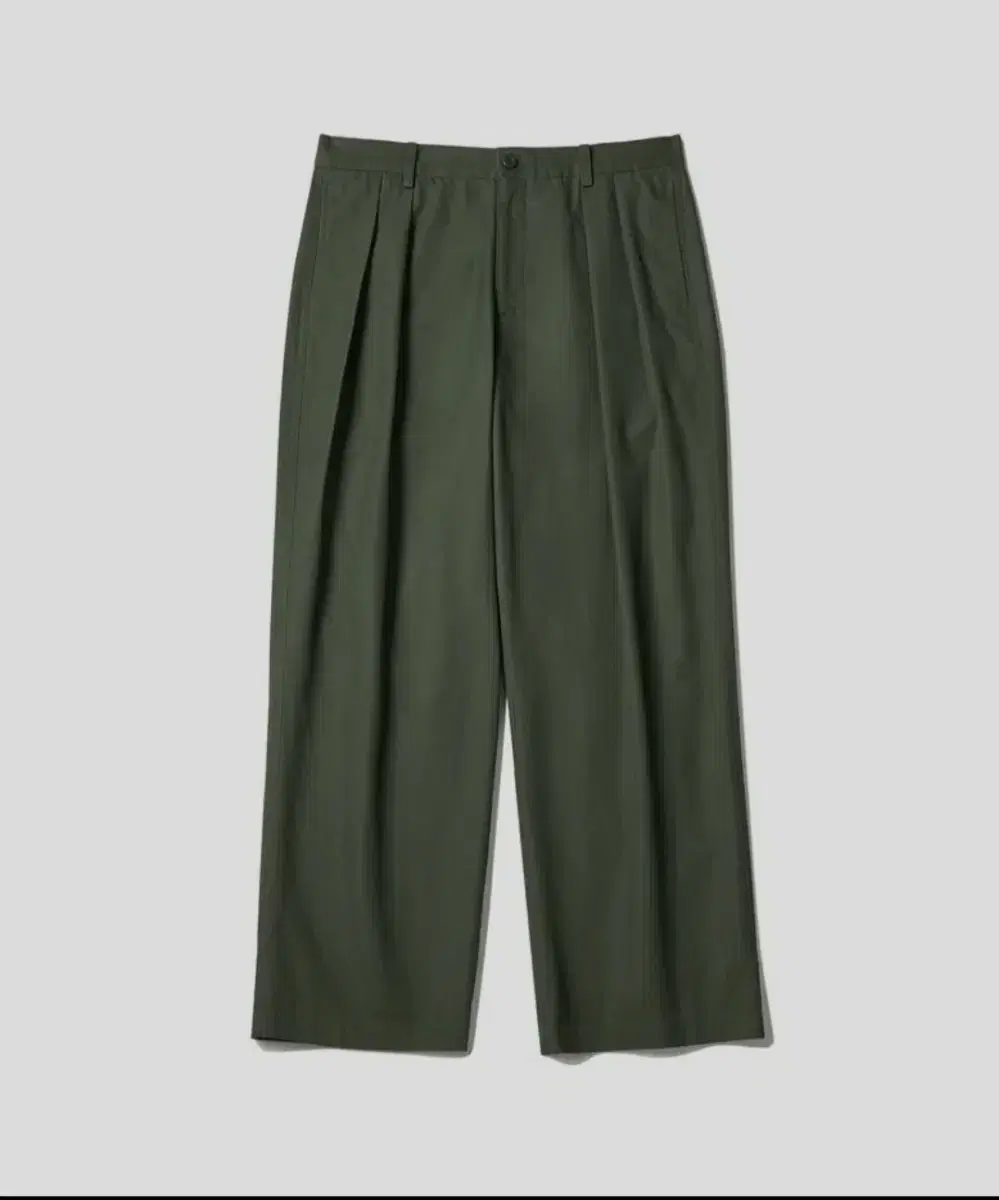 Melange Master Wide-Tuck Chino Pants - Khaki 28