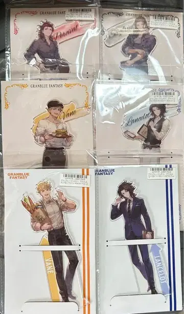 그랩블 아크릴 스탠드 페르시발 지그프리트 랜슬롯 베인