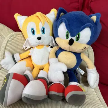 소닉 테일즈 봉제 인형 세트 약 30cm