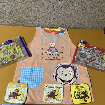 2385 오자루의 조지 에이프런 & 미니 타월 & 세탁 가방
