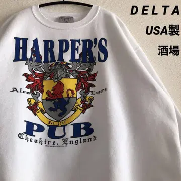 USA제 HARPER'S PUB / 술집 크루넥 맨투맨 90s