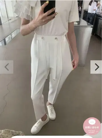 BB 케이시 팬츠 리미티드 화이트