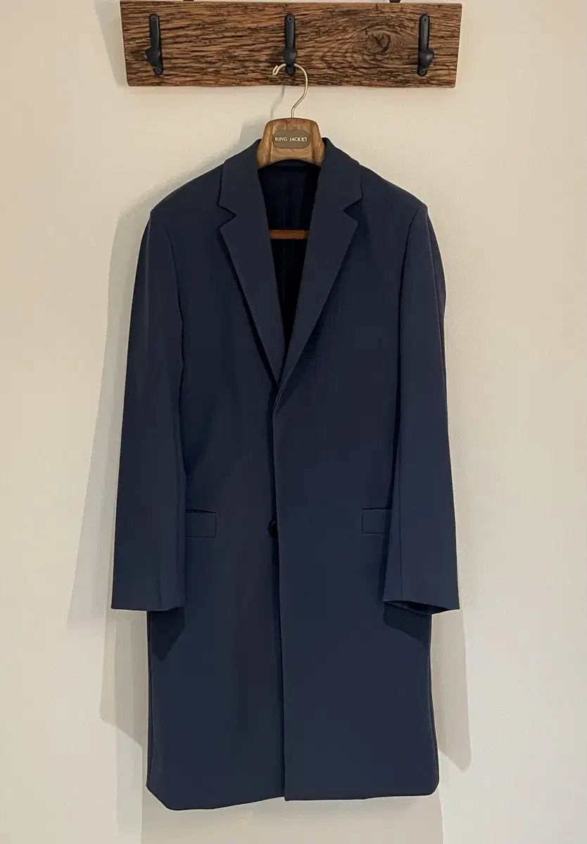 Tie-dye Cobalt bloo Elastane Coat
