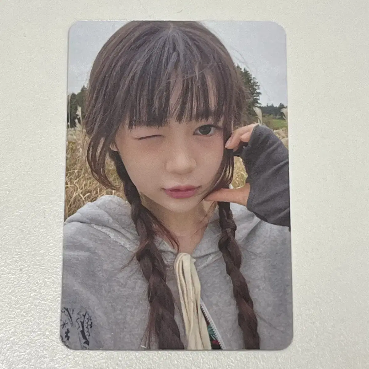 하츠투하츠 애플뮤직 특전 미공포 포카 포토카드 예온