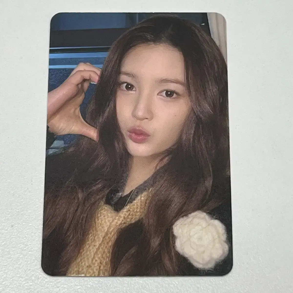 하츠투하츠 애플뮤직 특전 미공포 포카 포토카드 에이나