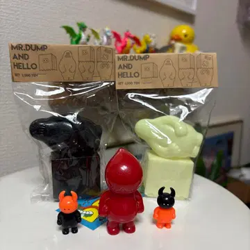 미사용 포함 Mr. Dump & Hello 바스타드 우아모우 세트