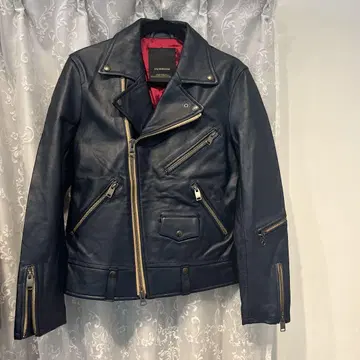 JACKROSE 잭 로즈 더블 라이더 자켓 블루 사이즈 3