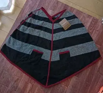 미사용 파타고니아 여성용 로이스리 판초 S/XS