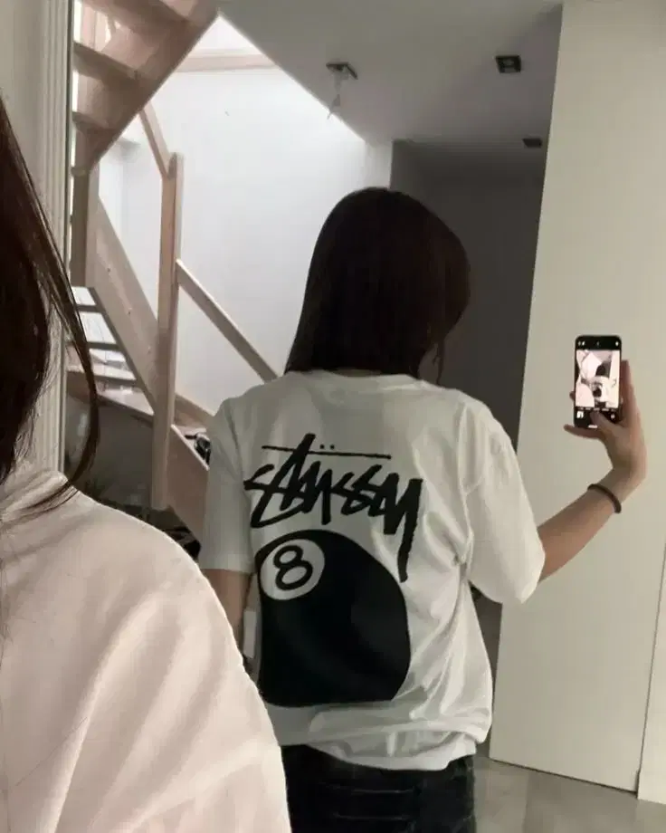 스투시 8볼 반팔티