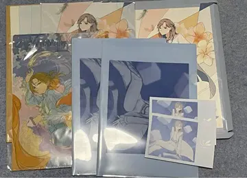 니지산지 카나 클리어 파일 엽서 디자인 종이상자 앨범 혜택