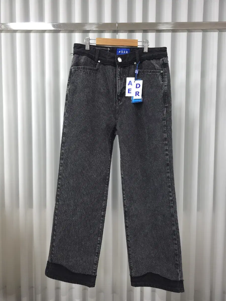 New Product ADER ERROR Denim Innersy jeans Noir