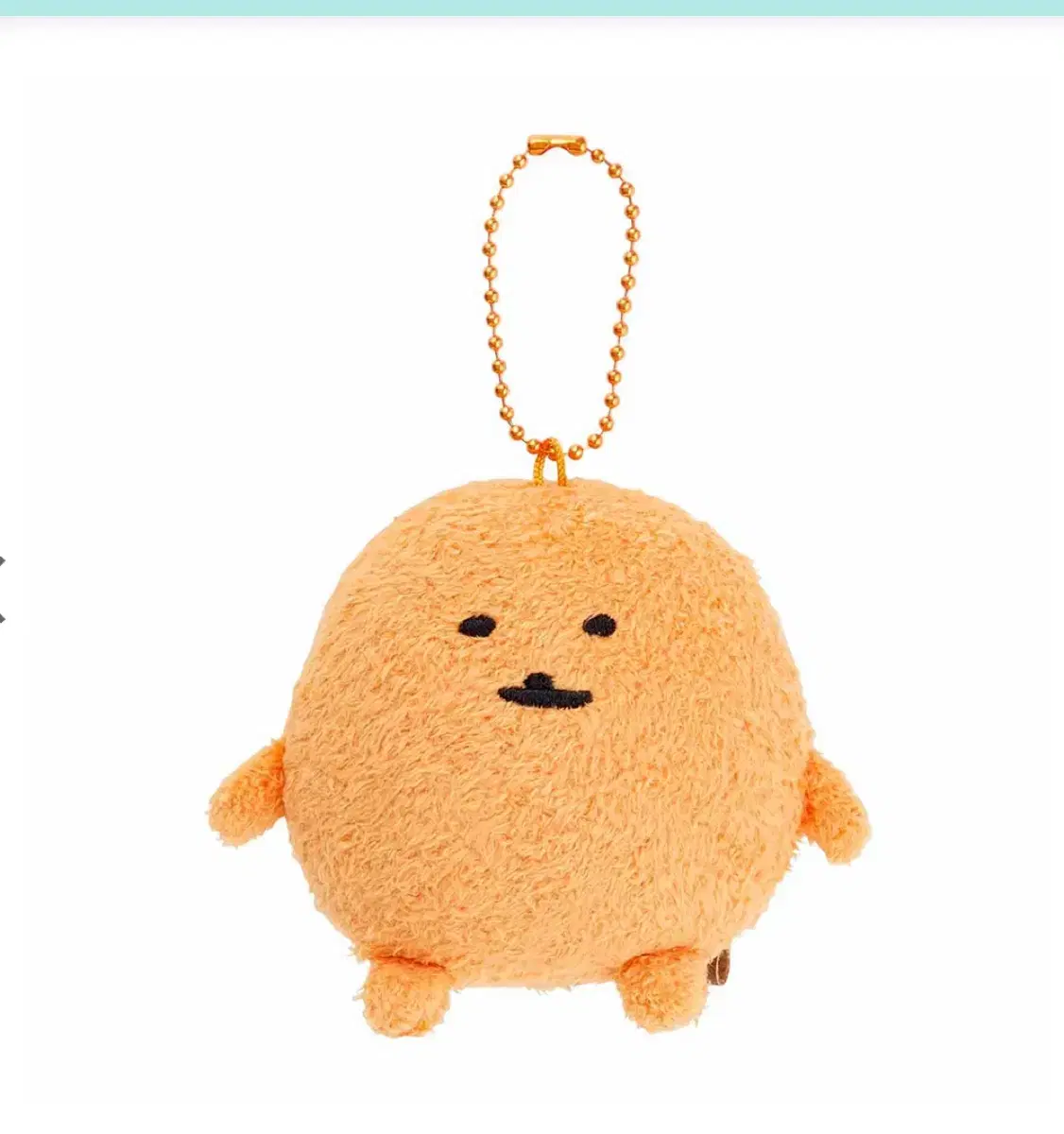 [새상품] 일본 나가노마켓 정품 농담곰 모구라 고로케 마스코트 키링