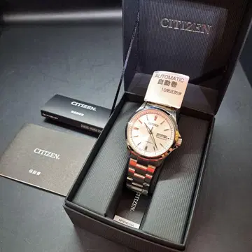 CITIZEN 시티즌 기계식 시스루 백 자동 시계 미사용