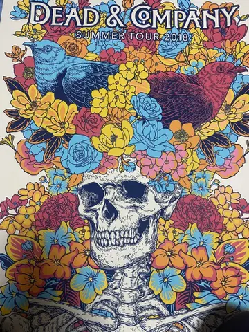 Dead & Company 2018년 여름 VIP 한정판 포스터