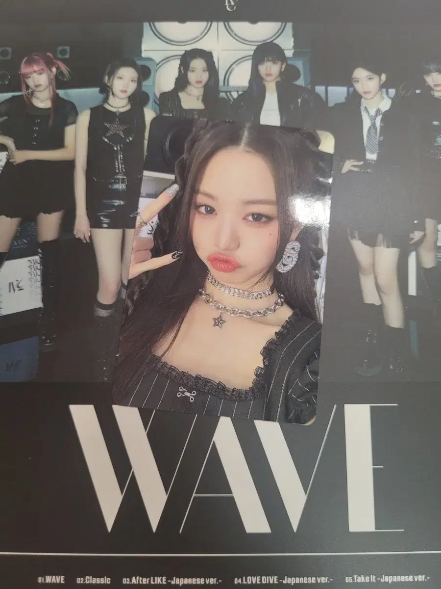 폭덤,일괄)아이브 일본 wave 장원영 포카
